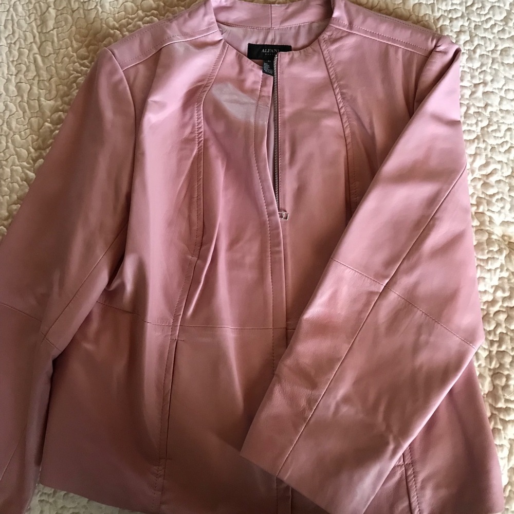 Leather jacket